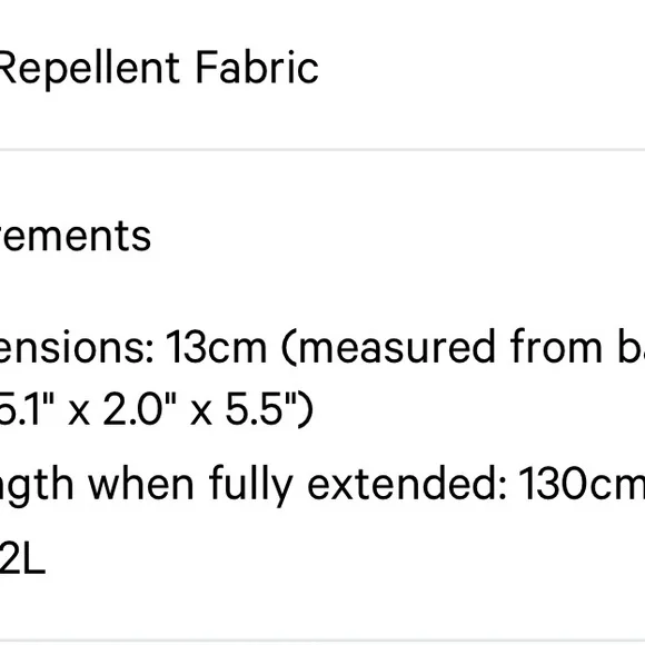 2L lululemon bag - Picture 4 of 4